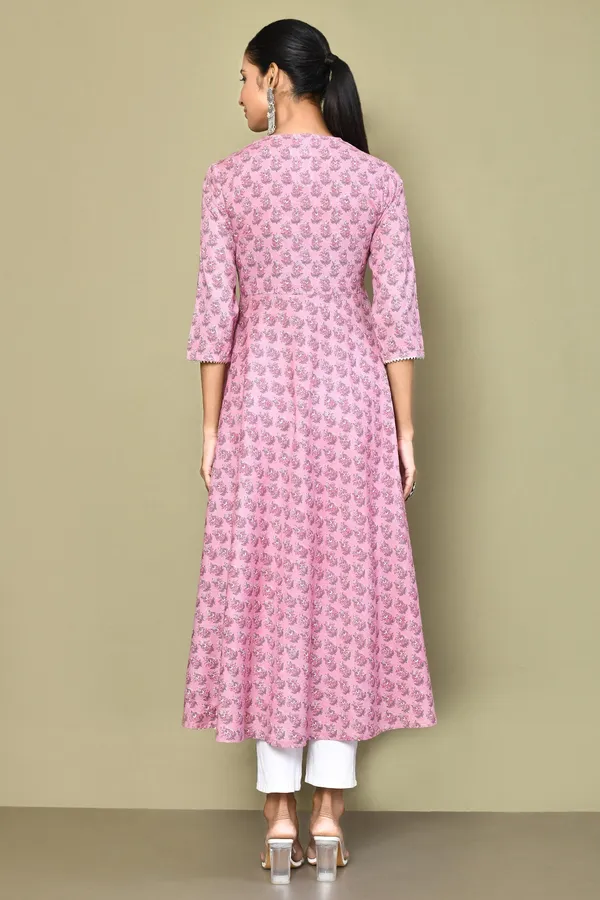 Women's_Pure_Cotton_Floral_Print_Long_Anarkali_Kurta_-_Doriyan