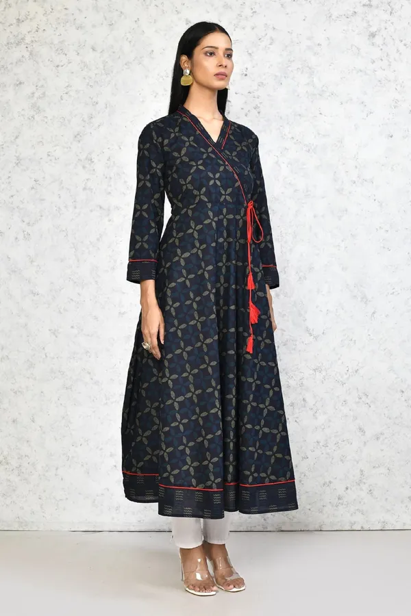 Women's_Abstract_Print_Ankle_Length_Angrakha_Style_Kurta_-_Doriyan