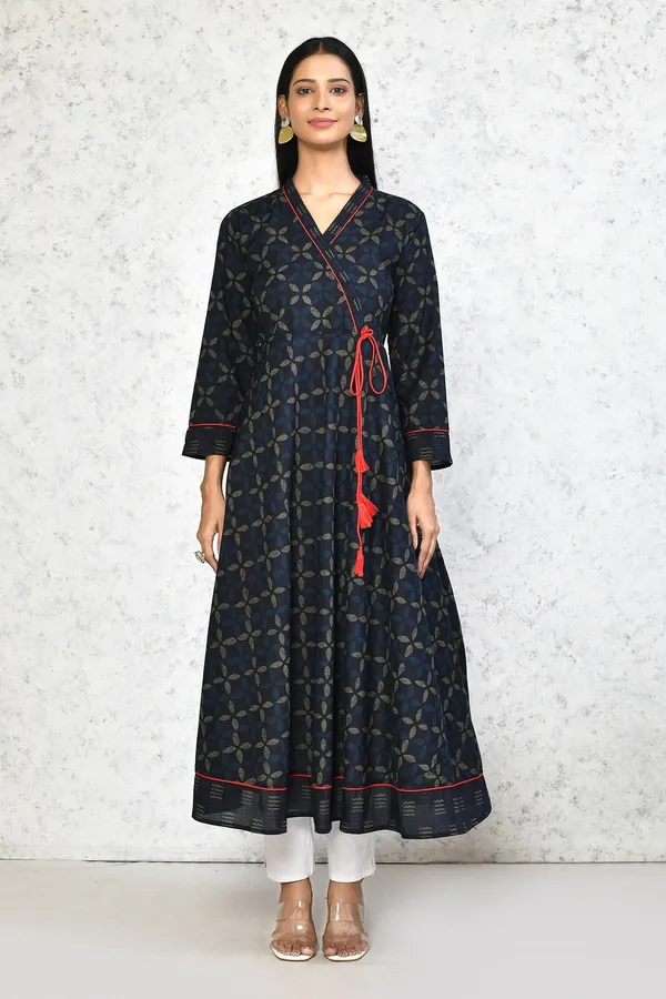 Women's_Abstract_Print_Ankle_Length_Angrakha_Style_Kurta_-_Doriyan