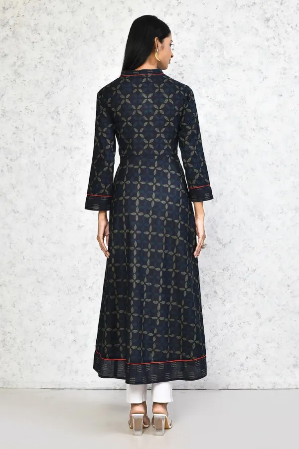 Women's_Abstract_Print_Ankle_Length_Angrakha_Style_Kurta_-_Doriyan