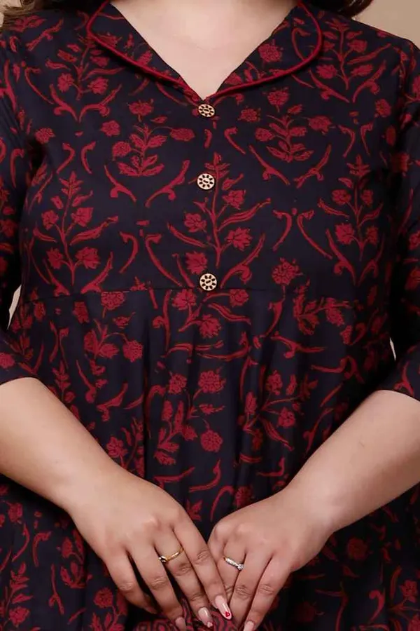 Women's_Plus_Size_Maroon_Floral_Printed_Anarkali_Kurta_-_Doriyan