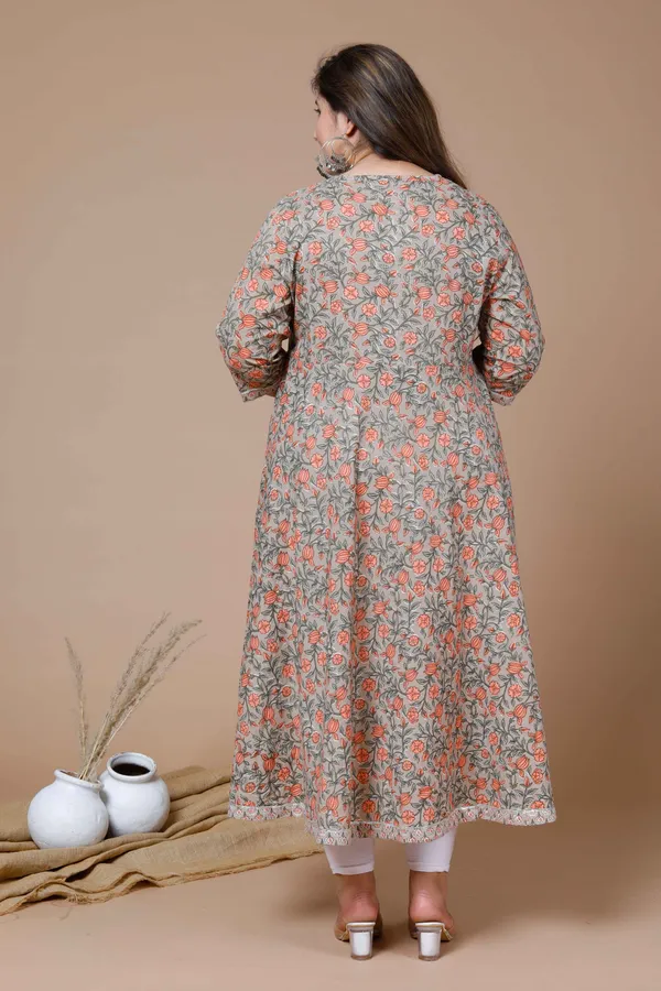 Women's_Plus_Size_Camel_Brown_Gotta_Patti_Pure_Cotton_Anarkali_Kurta_-_Doriyan