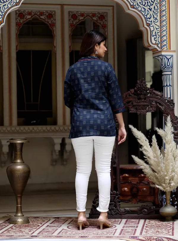 Women's_Blue_Printed_Indigo_Top-_Doriyan
