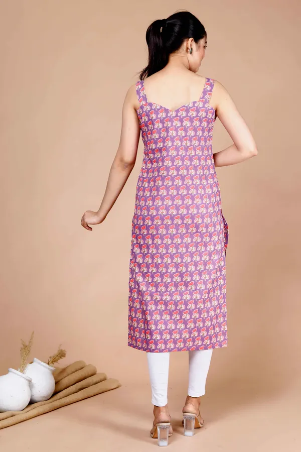 Women's_Purple_Ethnic_Motifs_Printed_Sweetheart_Neck_Shoulder_Straps_Cotton_Straight_Kurti_-_Doriyan