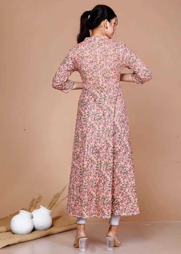 Women's_Orange_Cotton_Floral_Printed_Anarkali_Kurta_For_-_Doriyan
