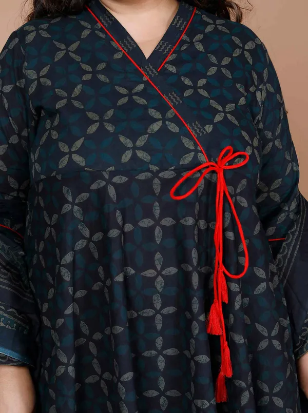 Women'S_Plus_Size_Abstract_Ankle_Length_Angrakha_Style_Kurta_-_Doriyan