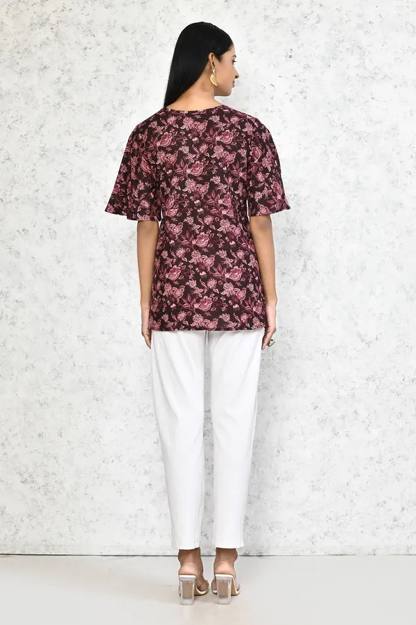 Women's_Cotton_Floral_Print_Straight_Kurti_-_Doriyan