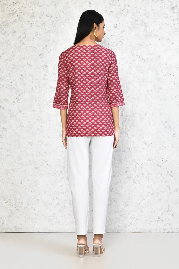 Women's_Floral_Printed_Pure_Cotton_Tunic_-_Doriyan