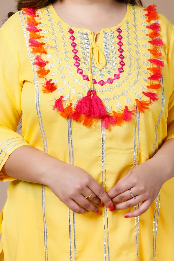 Women's_Plus_Size_Yellow_Embroidered_Straight_Kurta_And_Palazzo_With_Dupatta_Set_-_Doriyan