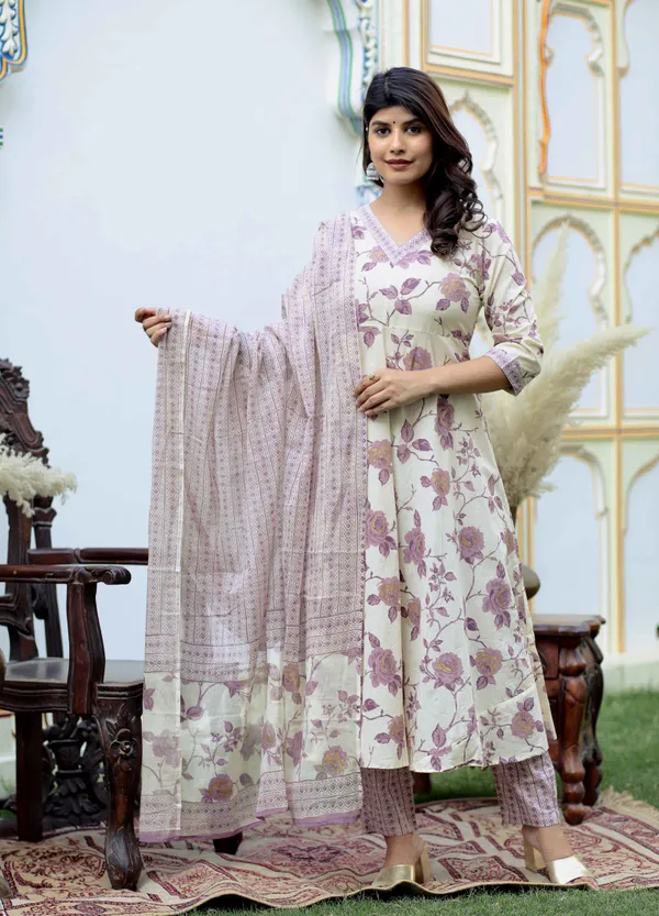 Women's_Pink_Floral_Print_Anarkali_Kurta_With_Palazzo_&_Dupatta_Set_-_Doriyan
