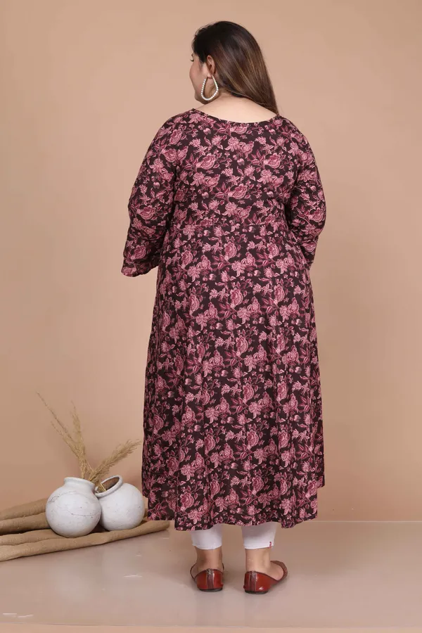 Women's_Plus_Size_Stunning_Maroon_Bell_Sleeve_Floral_Printed_Anarkali_Kurta_Dupatta_-_Doriyan