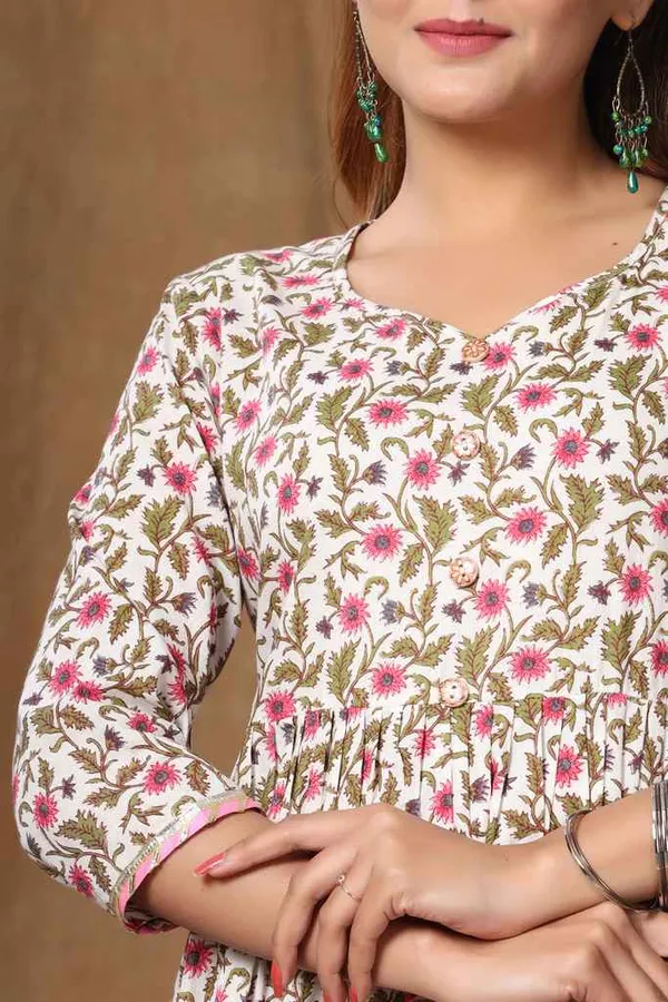 Women's_Pink_Cotton_Floral_Print_Anarkali_Kurta_Sharara_-_Doriyan