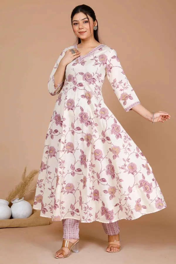 Women's_Pink_Floral_Printed_Anarkali_Kurta_With_Palazzo_-_Doriyan