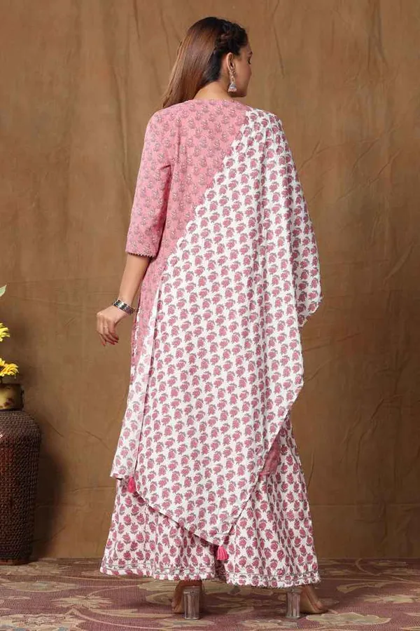 Women's_Cotton_Kurta_With_Palazzo_&_Dupatta_Set_-_Excess