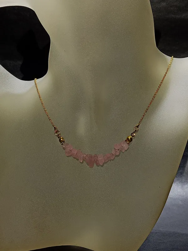 Premium_Elegant_Glass_Chips_Necklace_(Pink_&_Gold)
