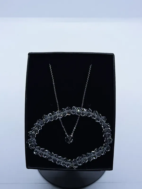 Emotional_balance/Positivity_Attraction_(Sphatik_Bracelet)_Pack_Of_2