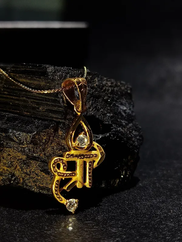 Gold_Elegant_&_Premium_Locket_Blessed_with_shree_AD_Pendent
