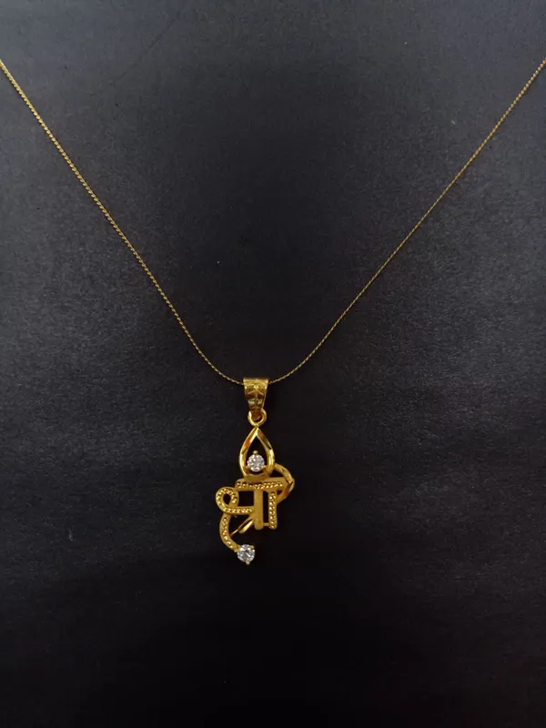 Gold_Elegant_&_Premium_Locket_Blessed_with_shree_AD_Pendent