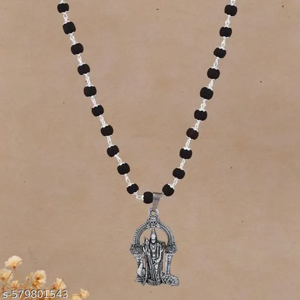 Lord_Murgan_locket_with_karungali_silver_plated_mala