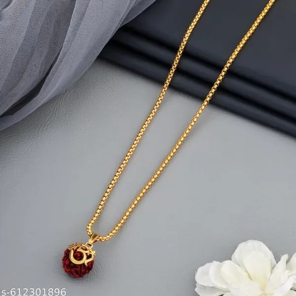 Original_Five_Face_Nepali_Rudraksha_shree_om_Locket_with_Gold_plated_chain