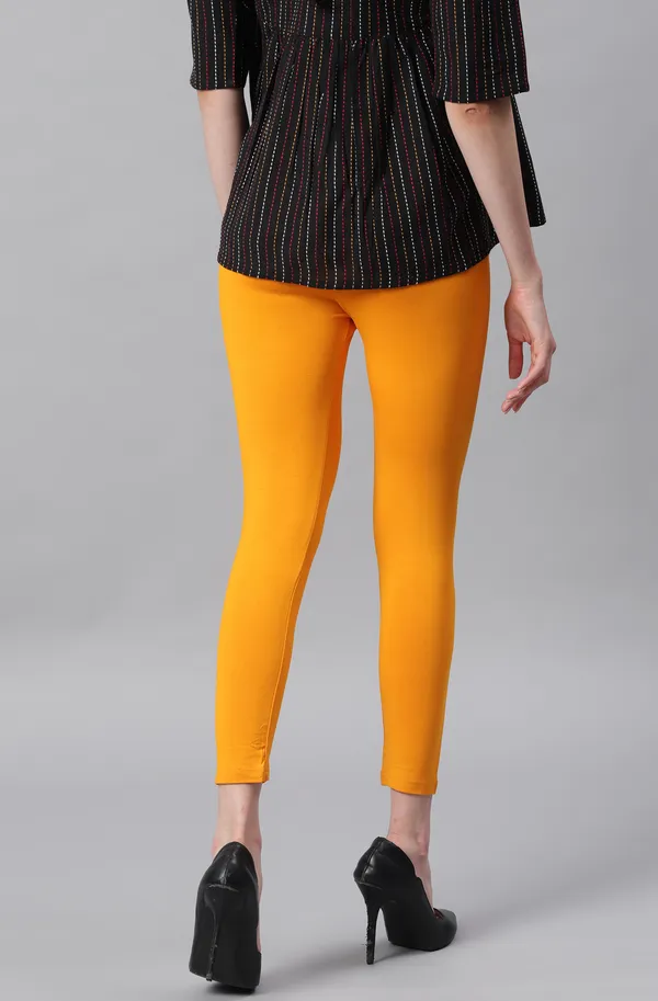 Black_and_Mustard_Rayon_Blend_Leggings_With_Elasticated_Waist_For_Women_Combo_Set_(Pack_Of_2)
