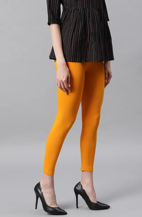 Black_and_Mustard_Rayon_Blend_Leggings_With_Elasticated_Waist_For_Women_Combo_Set_(Pack_Of_2)