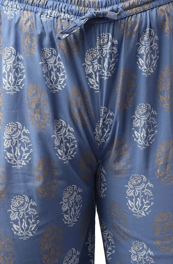 Blue_Cotton_Foil_Printed_Kurta_with_Palazzo