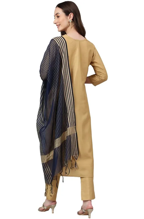Gold_Crepe_Silk_Solid_Kurta_with_Pant_and_Dupatta