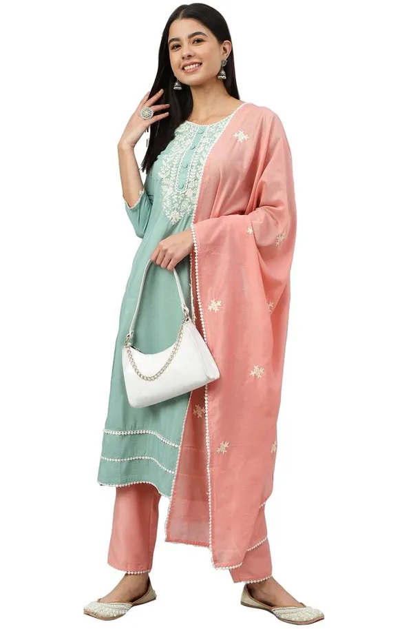 Green_Poly_Silk_Embroidered_Kurta_with_Pant_and_Dupatta