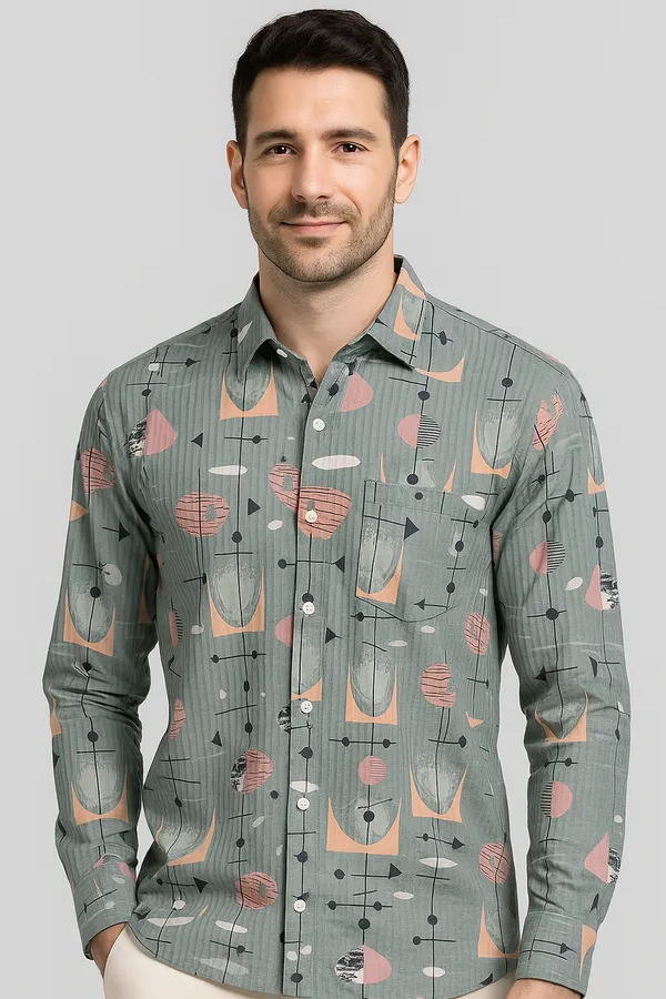 MENS_GREEN_COLOUR_IMPORTED_DESIGN_HALF_SLEVEES_SHIRT