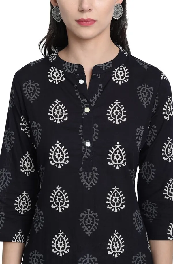 Indian_Womens_Black_Cotton_Kurta_With_Palazzo_and_Dupatta