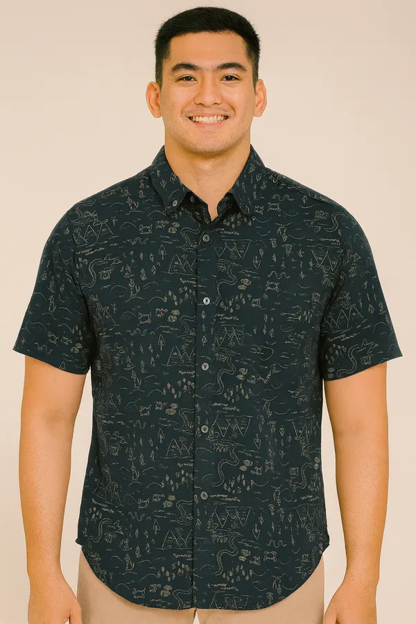 MENS_NAVY_BLUE_COLOUR_SOFT_COTTON_HALF_SLEVEES_SHIRT