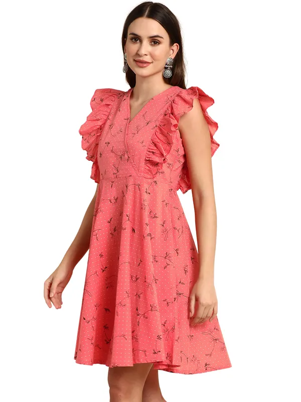 Ruffled_Coral_Blossom_Dress