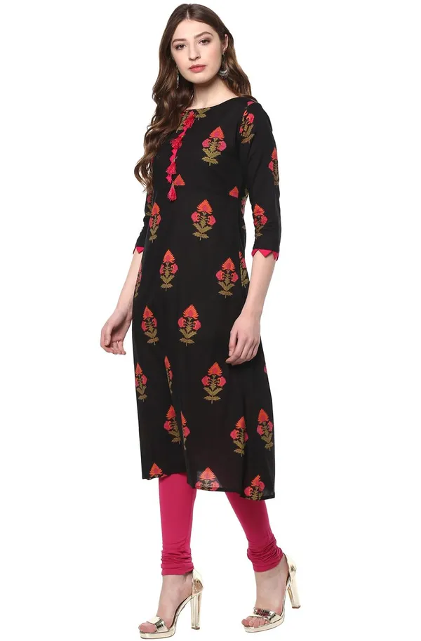 Womens_Cotton_A-Line_Floral_Print_Kurta