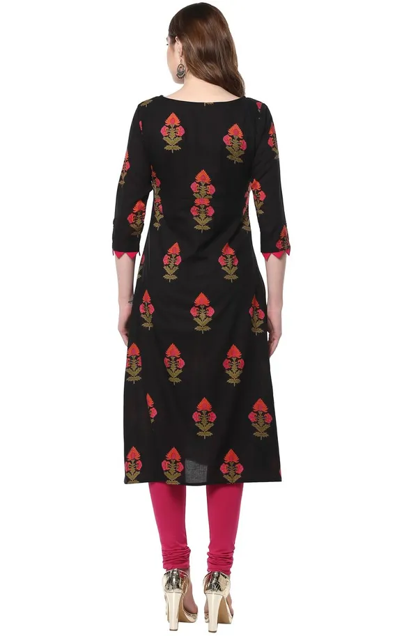 Womens_Cotton_A-Line_Floral_Print_Kurta