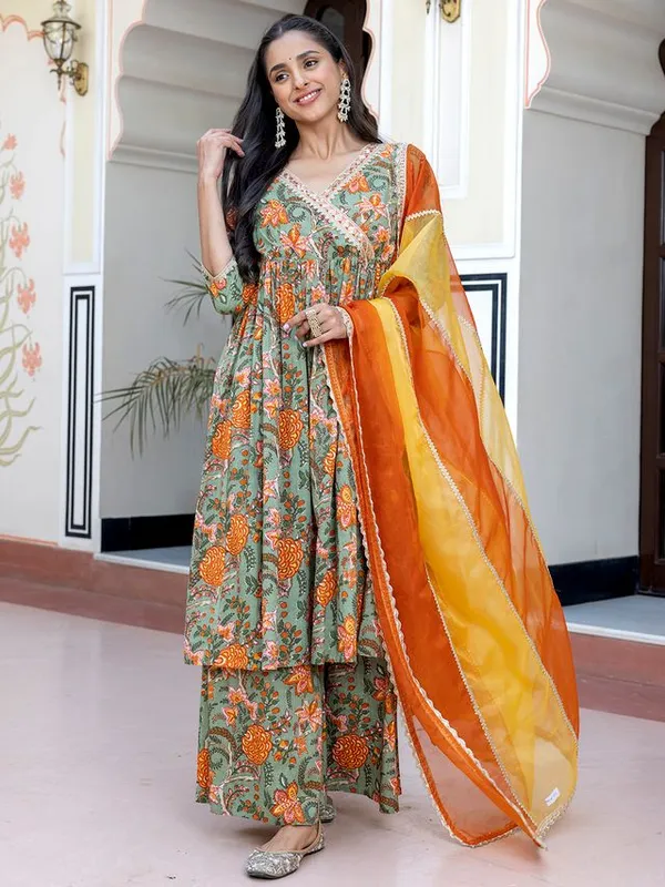 Womens_Cotton_Embellished_Ethnic_Printed_Kurta_Palazzo_With_Dupatta_Set