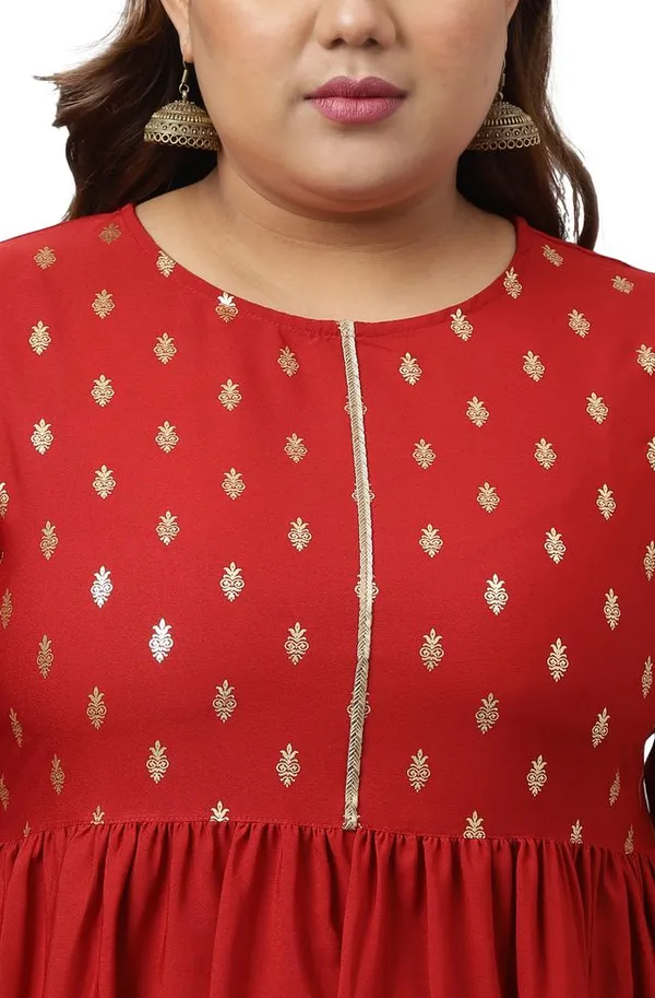 Womens_Maroon_Poly_Crepe_Ethnic_Motifs_Kurta_with_Pant