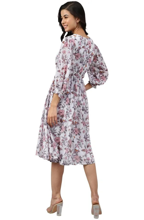 Womens_White_Georgette_Floral_Print_Flared_Western