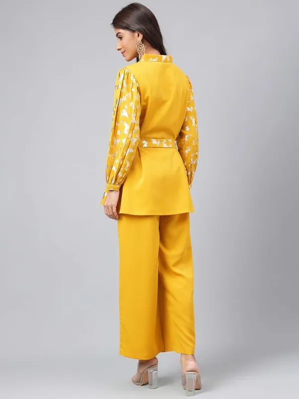 Womens_Yellow_Crepe_Foil_Printed_Co-ord_Set