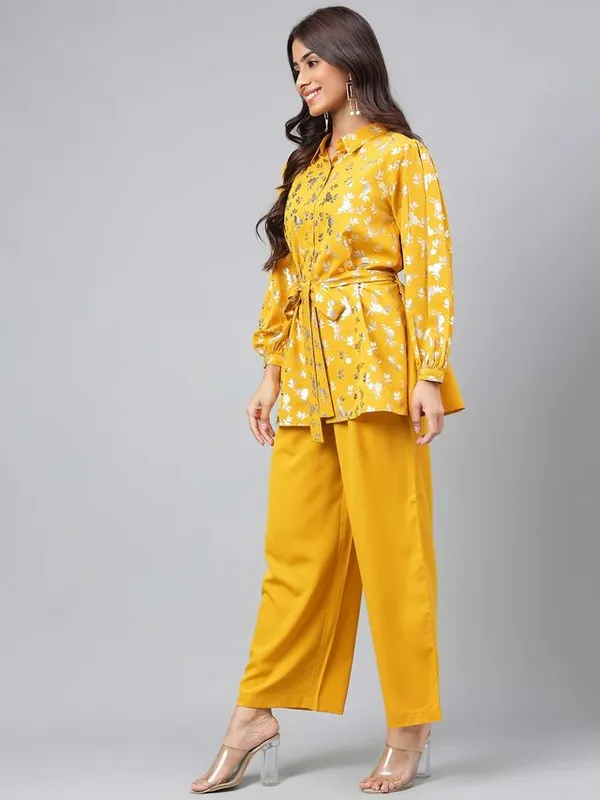 Womens_Yellow_Crepe_Foil_Printed_Co-ord_Set