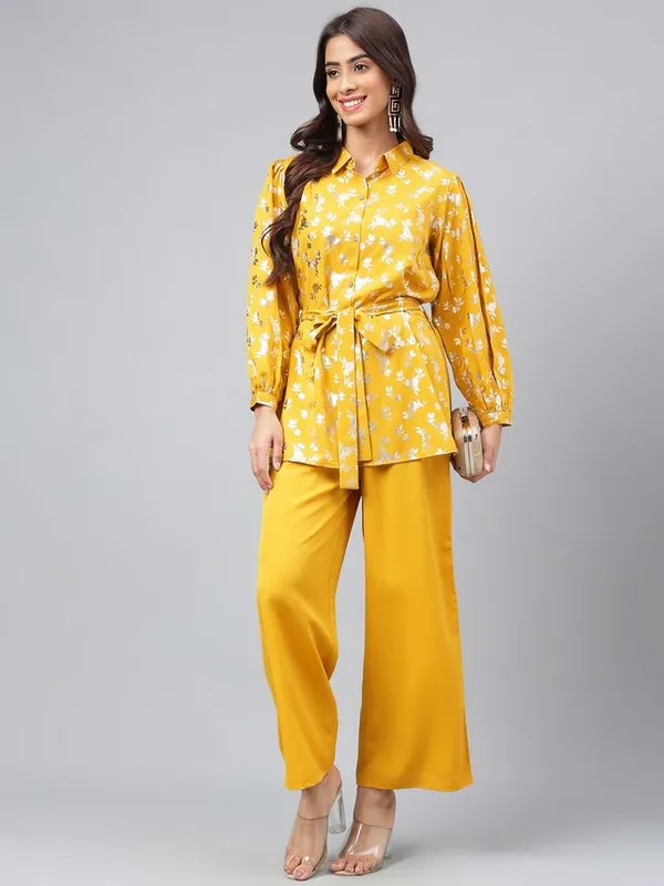 Womens_Yellow_Crepe_Foil_Printed_Co-ord_Set