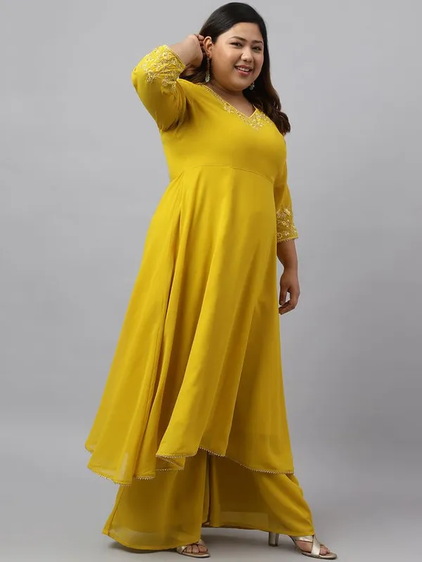 Womens_Yellow_Georgette_Embellished_Kurta_with_Palazzo_and_Dupatta