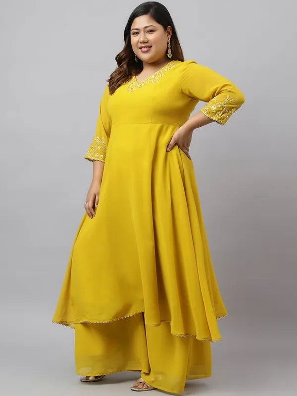 Womens_Yellow_Georgette_Embellished_Kurta_with_Palazzo_and_Dupatta