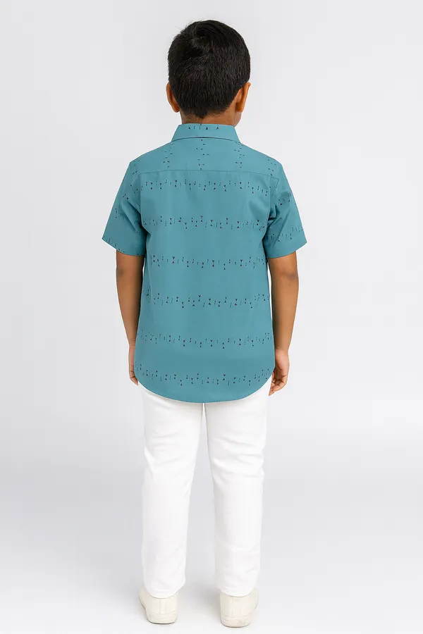 BLUE_COTTON_PRINTED_HALF_SLEEVE_SHIRT