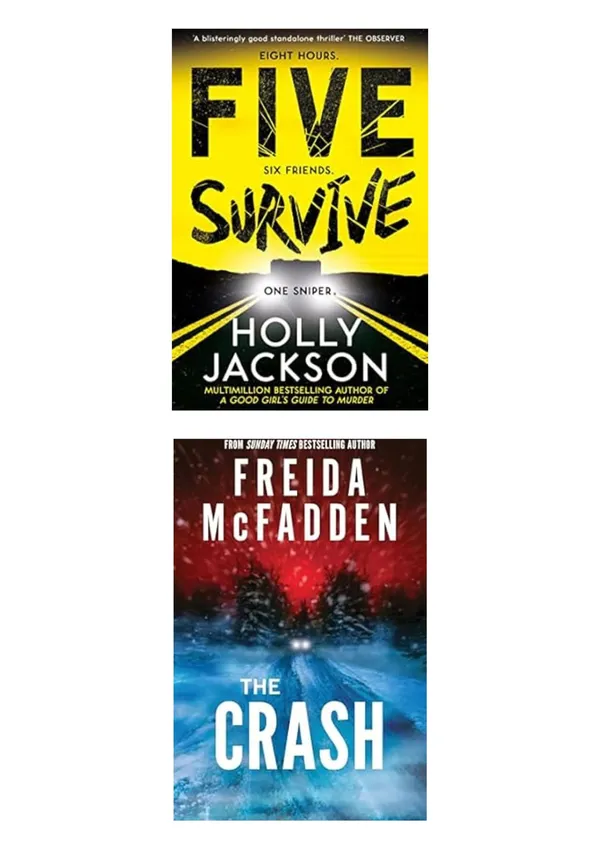Five_Survive_&_The_Crash_Combo_by_Holly_Jackson_&_Lisa_Gardner