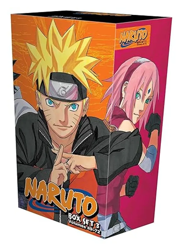 Naruto:_Box_Set_3_(Vol._49–72)_by_Masashi_Kishimoto_Pack_Of_24