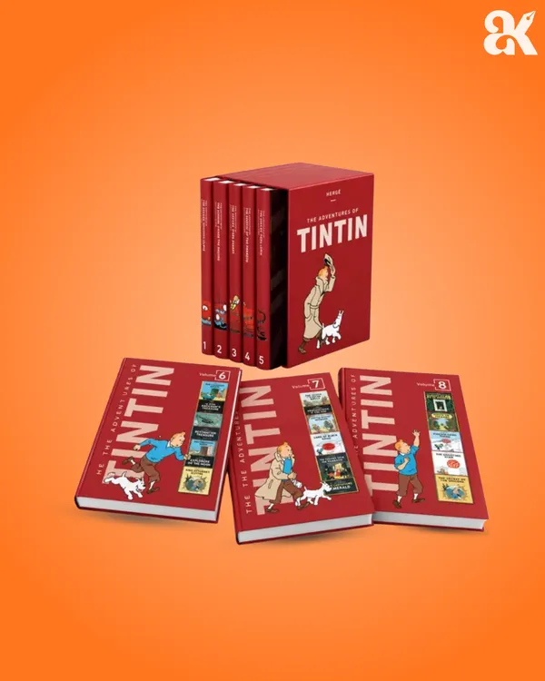 The_Adventures_of_Tintin_Collection_by_Hergé_Pack_Of_FLAGGED:_Unknown_—_requires_human_review
