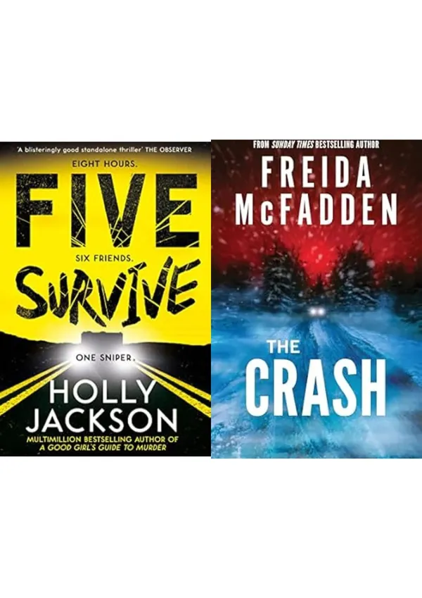 Five_Survive_&_The_Crash_Combo_by_Holly_Jackson_&_Lisa_Gardner