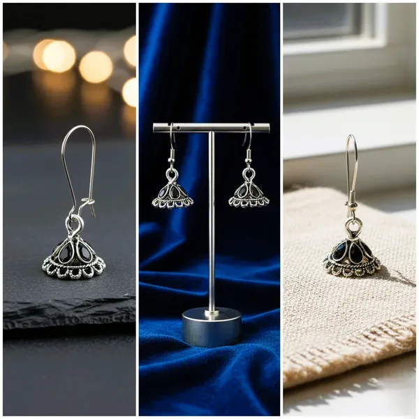 Black_Antique_Black_Stone_Oxidised_Jhumka_Earrings_?_Timeless_Ethnic_Charisma_For_Women