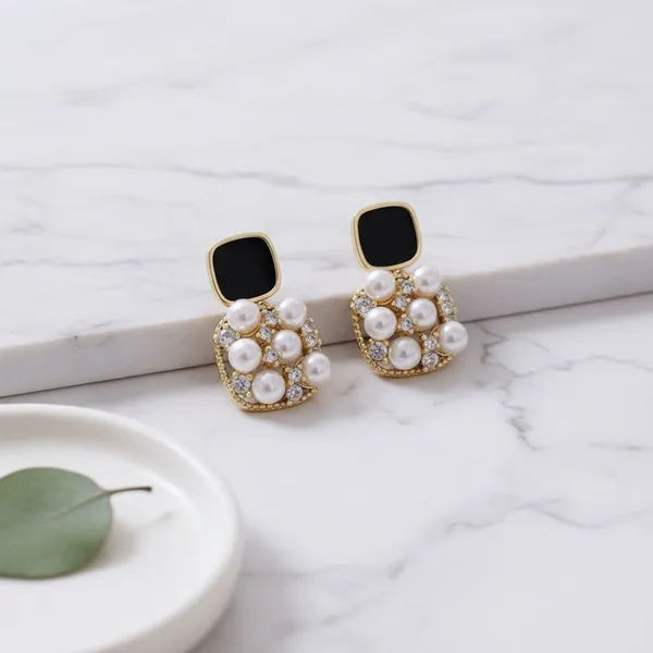 Black_Glam_Pearls_Drops_For_Women